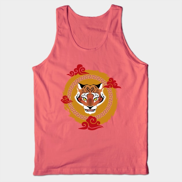 Year of the tiger 2022 Tank Top by NetJan